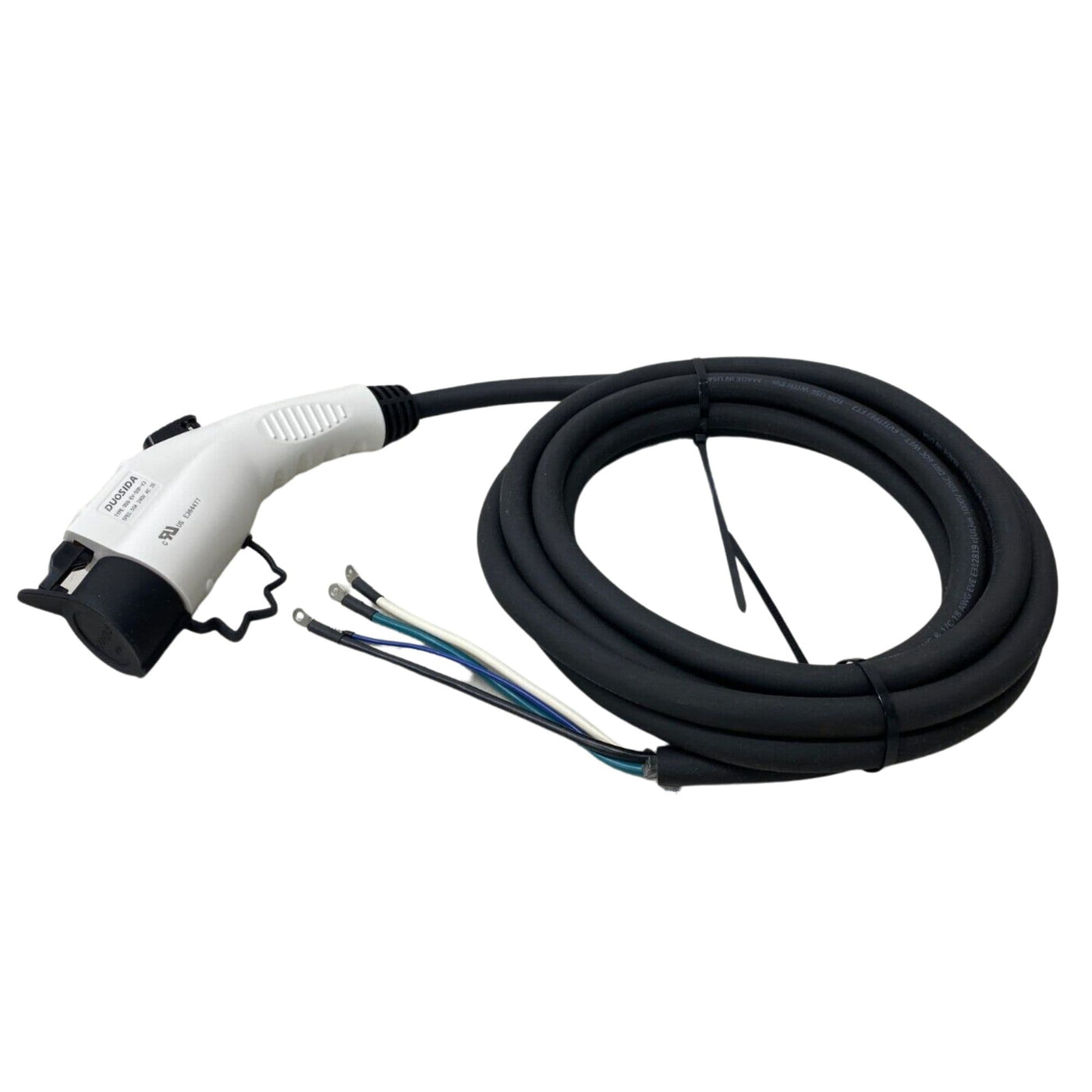 Support de câble de chargeur EV Organisateur de câble de charge de voiture  électrique pour prise J1772 (noir)