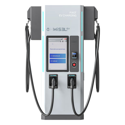 HWisel DC Charger EVSIS 100kW - front view Image Size 2040x2040 pxl