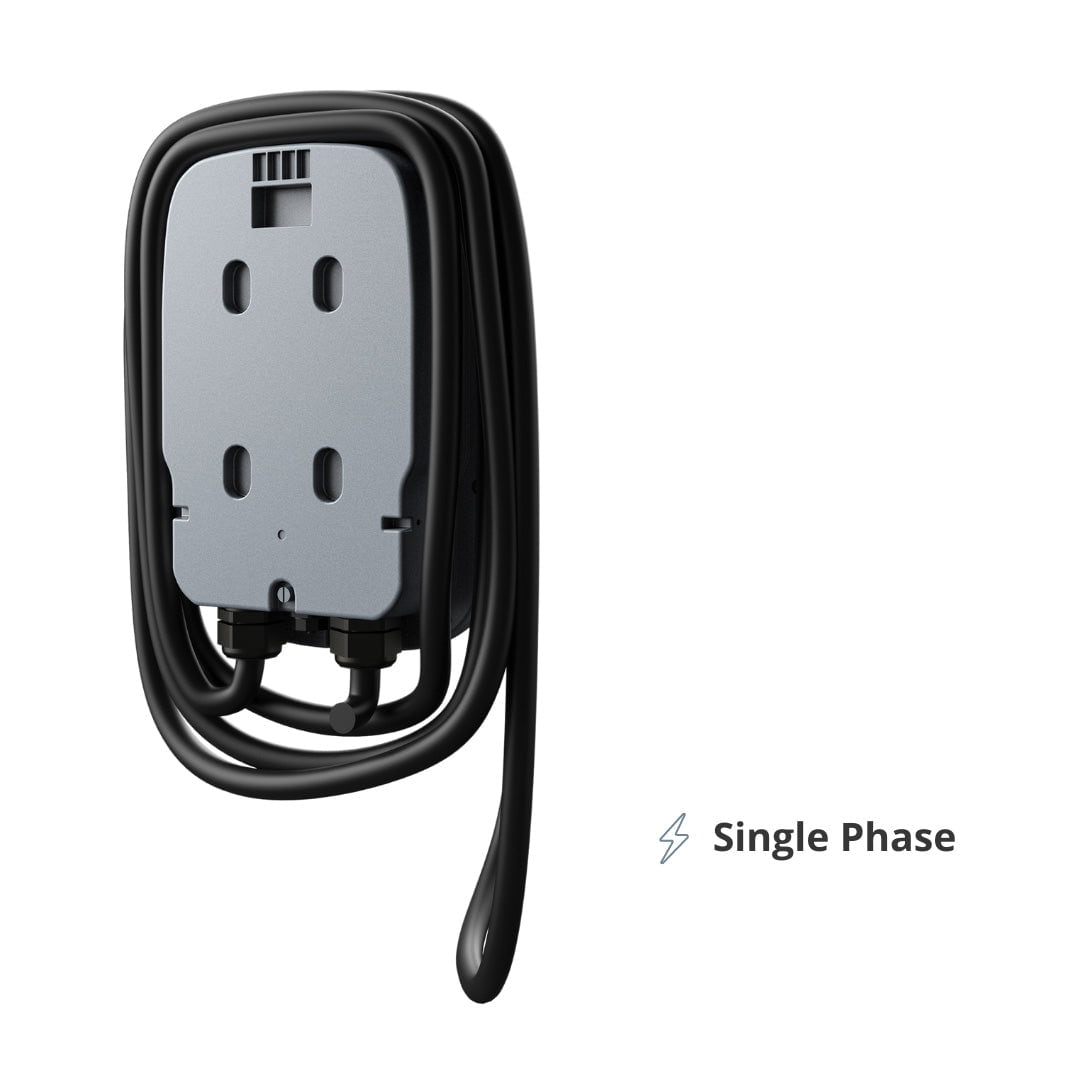 Hwisel Plug & Charge 48 Amp EV Residential Level 2, EVSE 11.5 kW Fast Charger 240 Vac Single Phase
