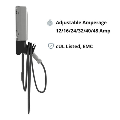 VersiCharge G3 Residential 48 Amp Level 2 Smart Charger 11.5 kW cUL Listed, EMC